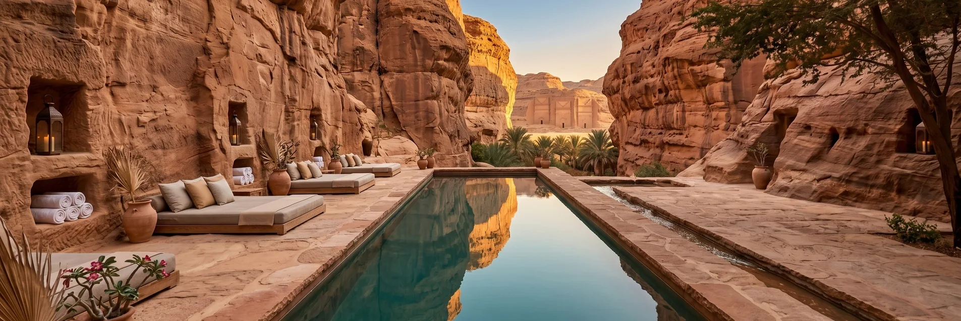 Hôtel avec piscine à Al Ula
