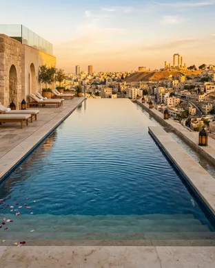 Piscine d'hôtel à Amman