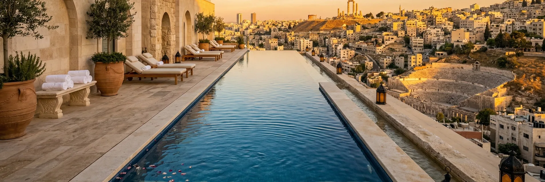 Hôtel avec piscine à Amman