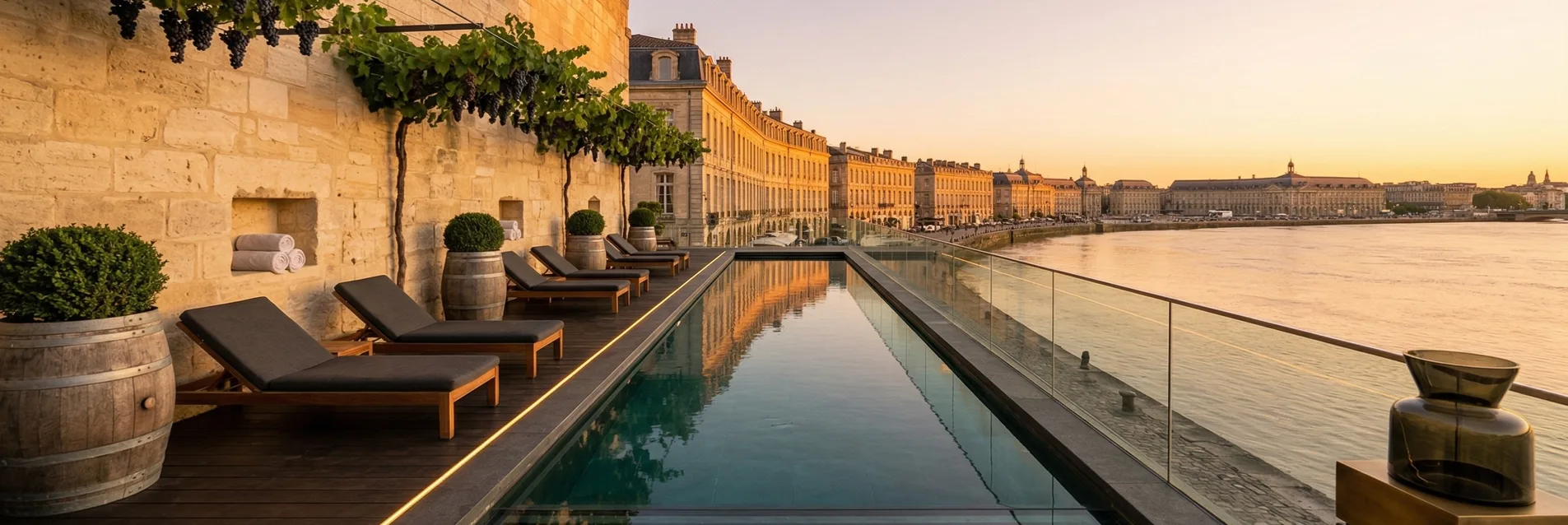Hôtel avec piscine à Bordeaux