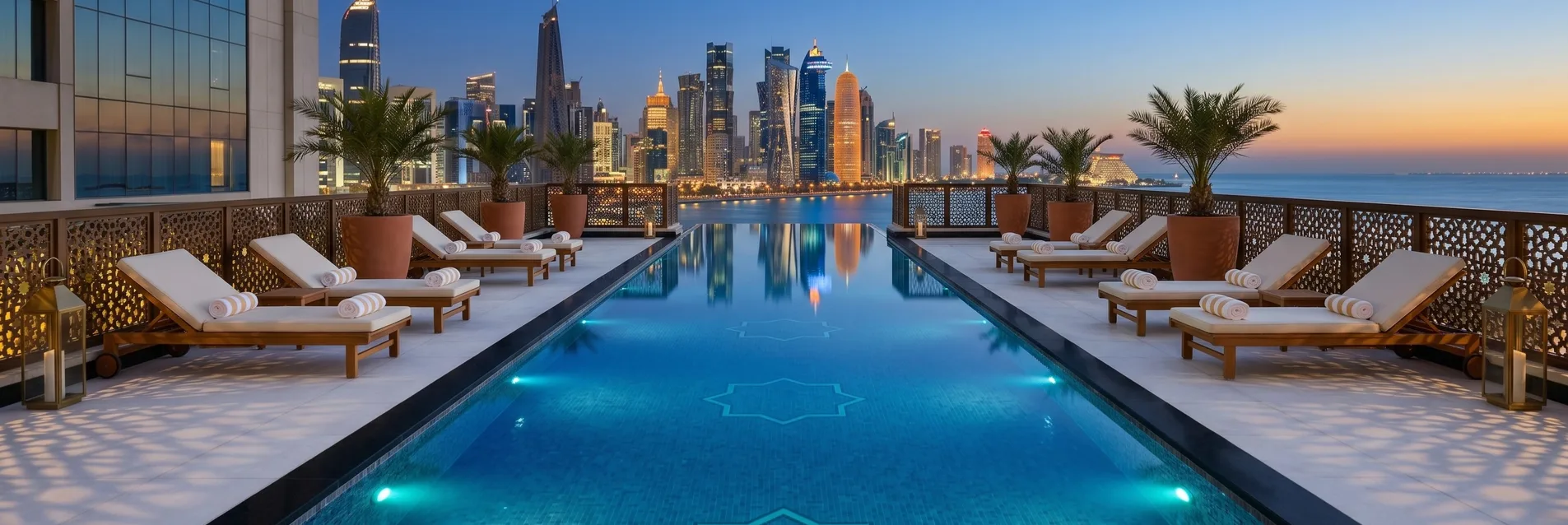 Hôtel avec piscine à Doha