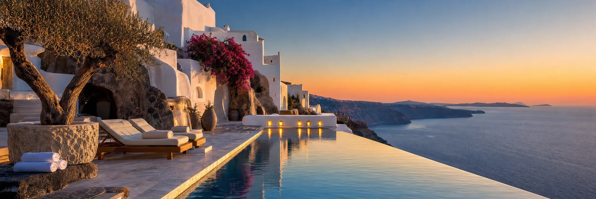 Hôtels avec piscine en Grèce