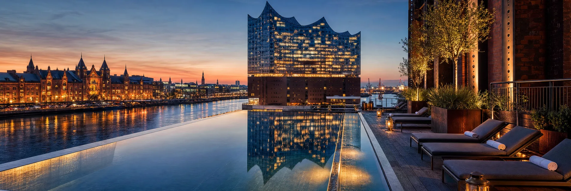 Hôtel avec piscine à Hambourg