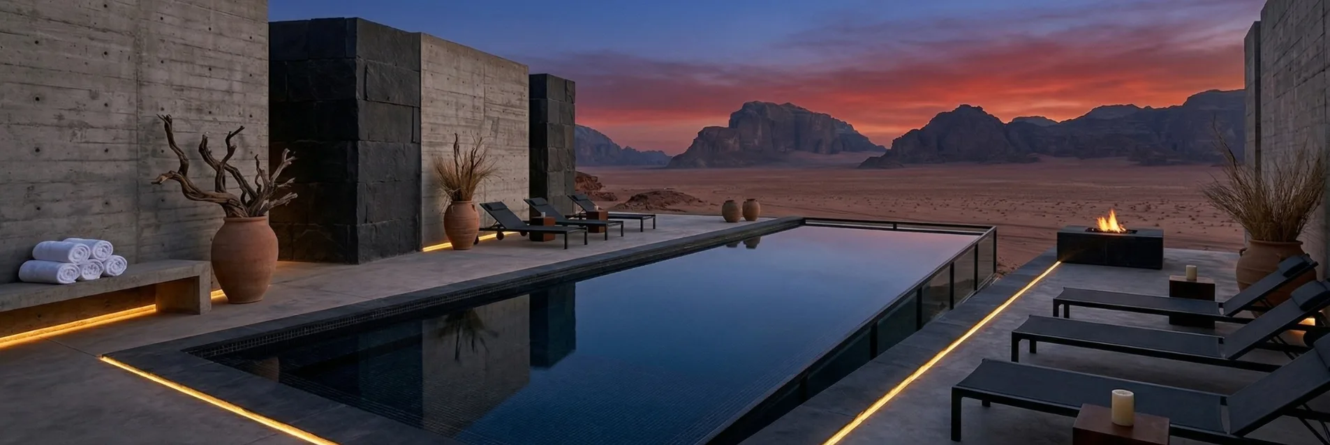 Hôtels avec piscine en Jordanie