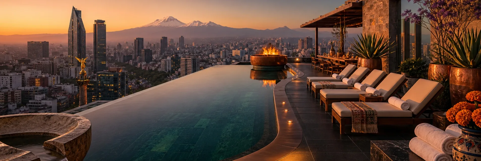 Hôtel avec piscine à Mexico