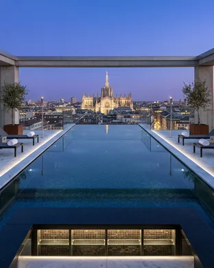 Piscine d'hôtel à Milan
