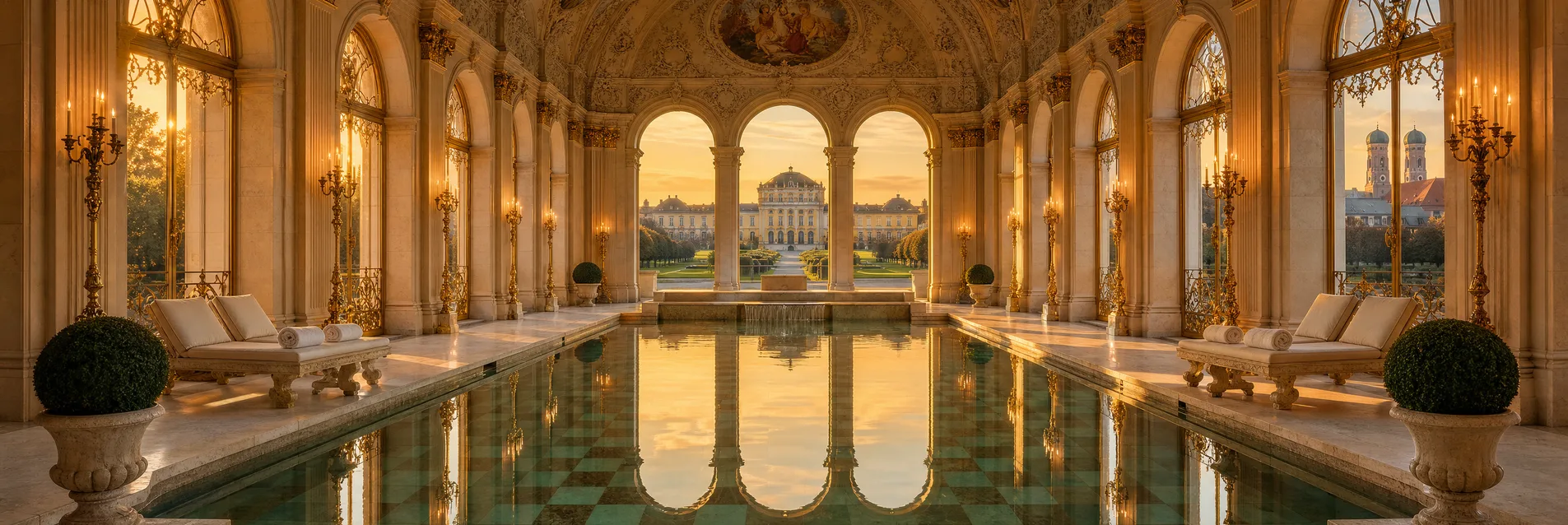 Hôtel avec piscine à Munich