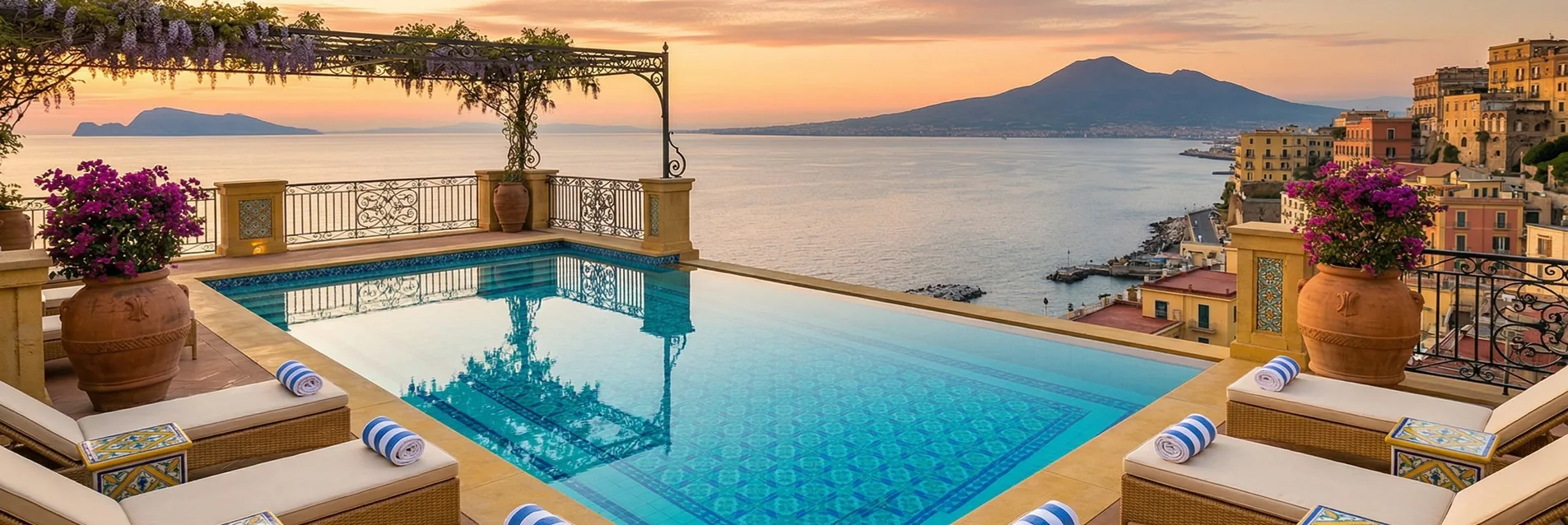 Hôtel avec piscine à Naples