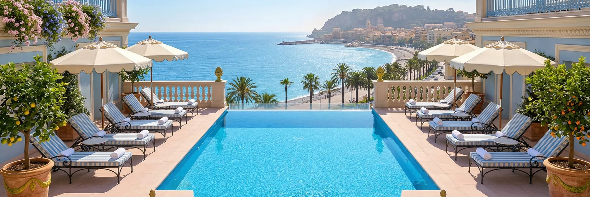 Hôtel avec piscine à Nice