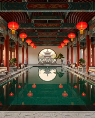 Hôtel avec piscine à Pékin