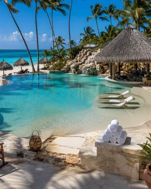 Piscine d'hôtel à Punta Cana