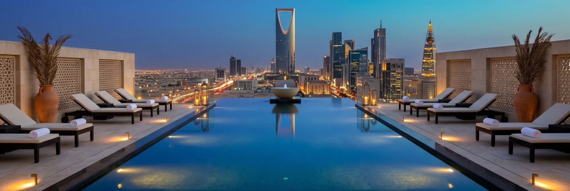 Hôtel avec piscine à Riyad