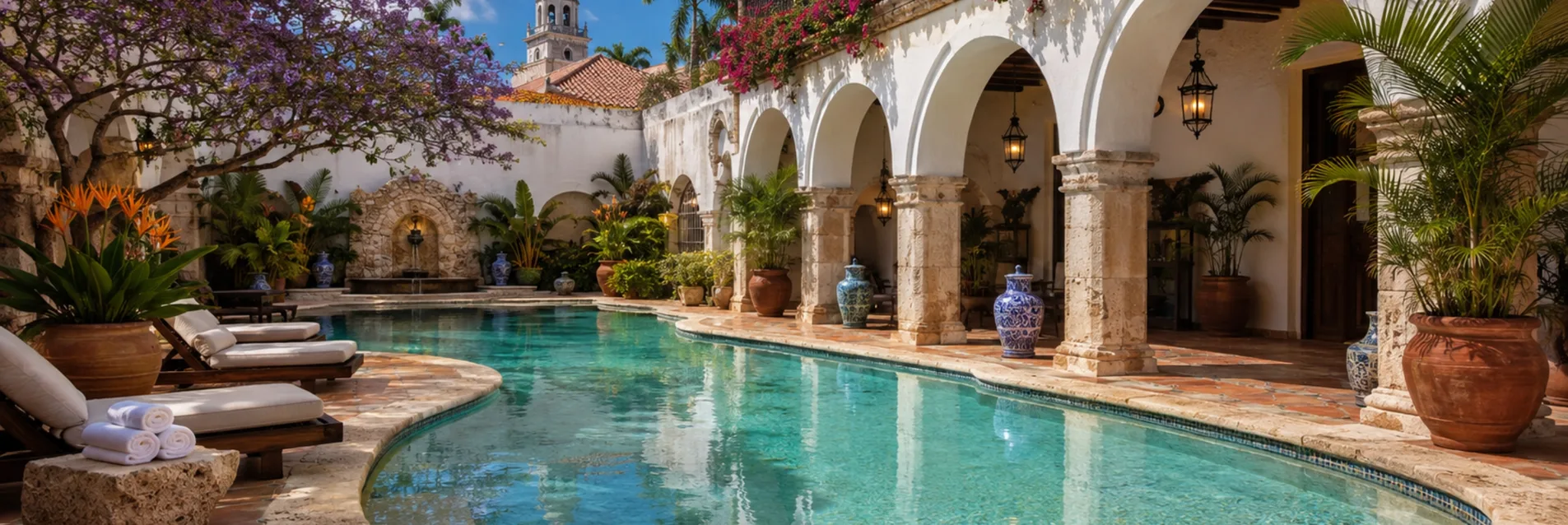 Hôtel avec piscine à Saint-Domingue