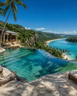 Piscine d'hôtel à Samaná