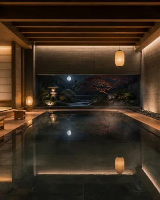 Piscine d'hôtel à Tokyo