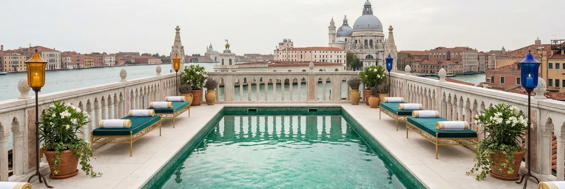 Hôtel avec piscine à Venise